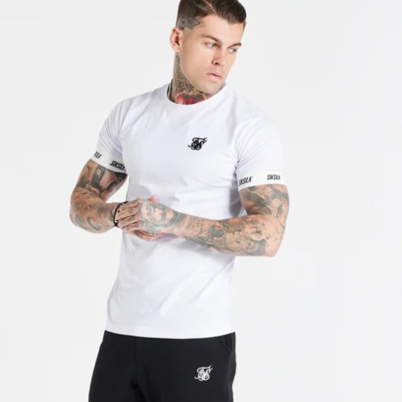 Siksilk Size XL Straight Hem Tech Tee - Picture 1 of 8
